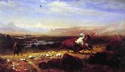 Albert Bierstadt The Last of the Buffalo Norge oil painting reproduction